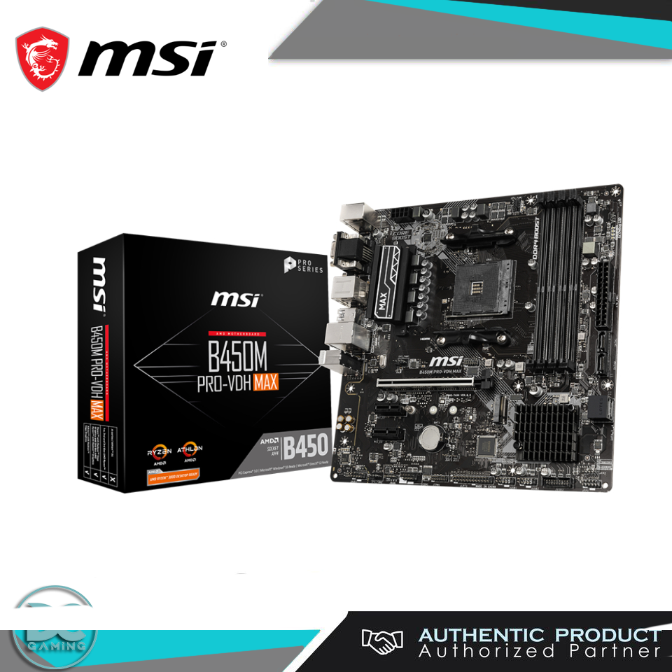 MSI B450m A Pro Max